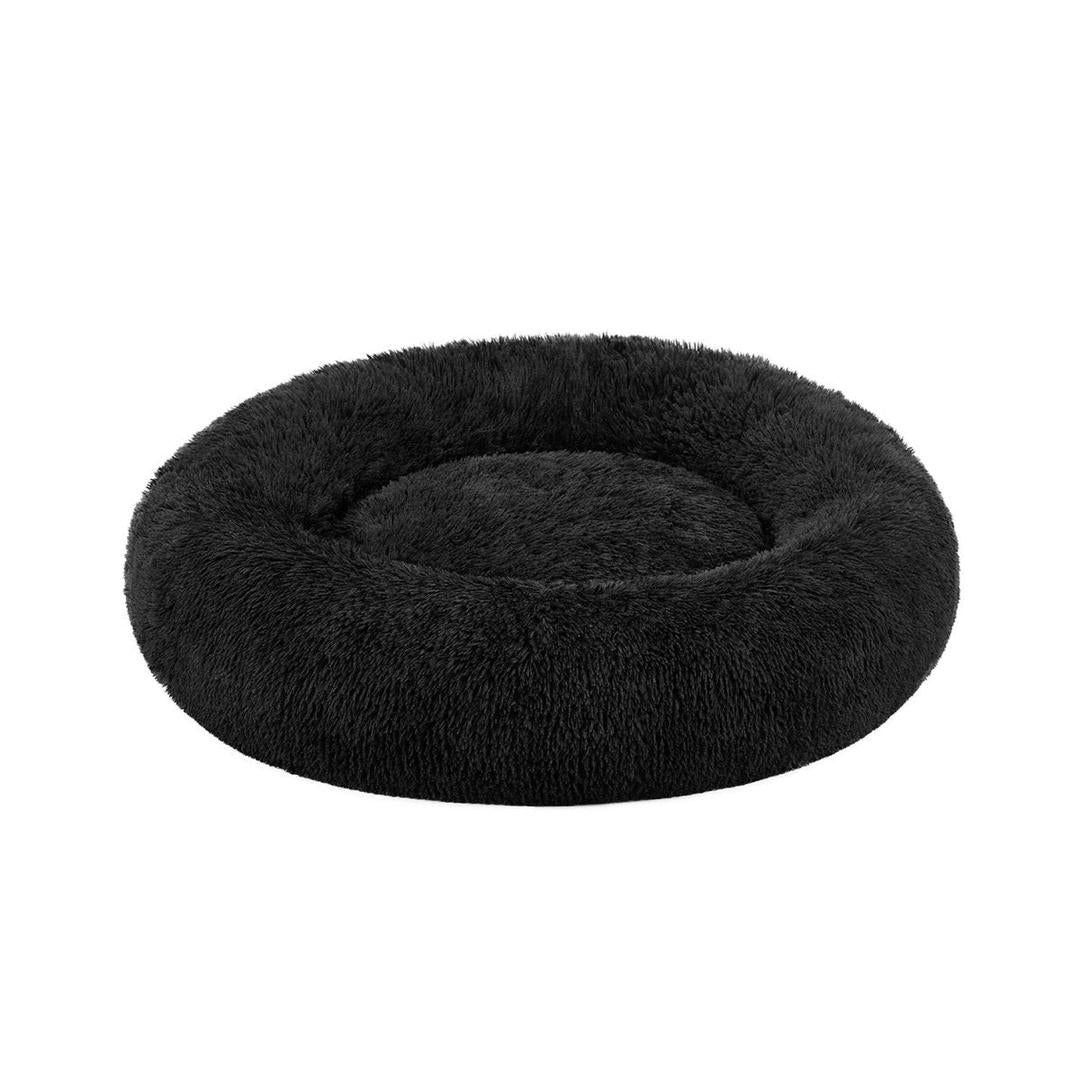 Donut hondenmand met memory foam – extra zacht pluche – afneembare vulling – antislip bodem