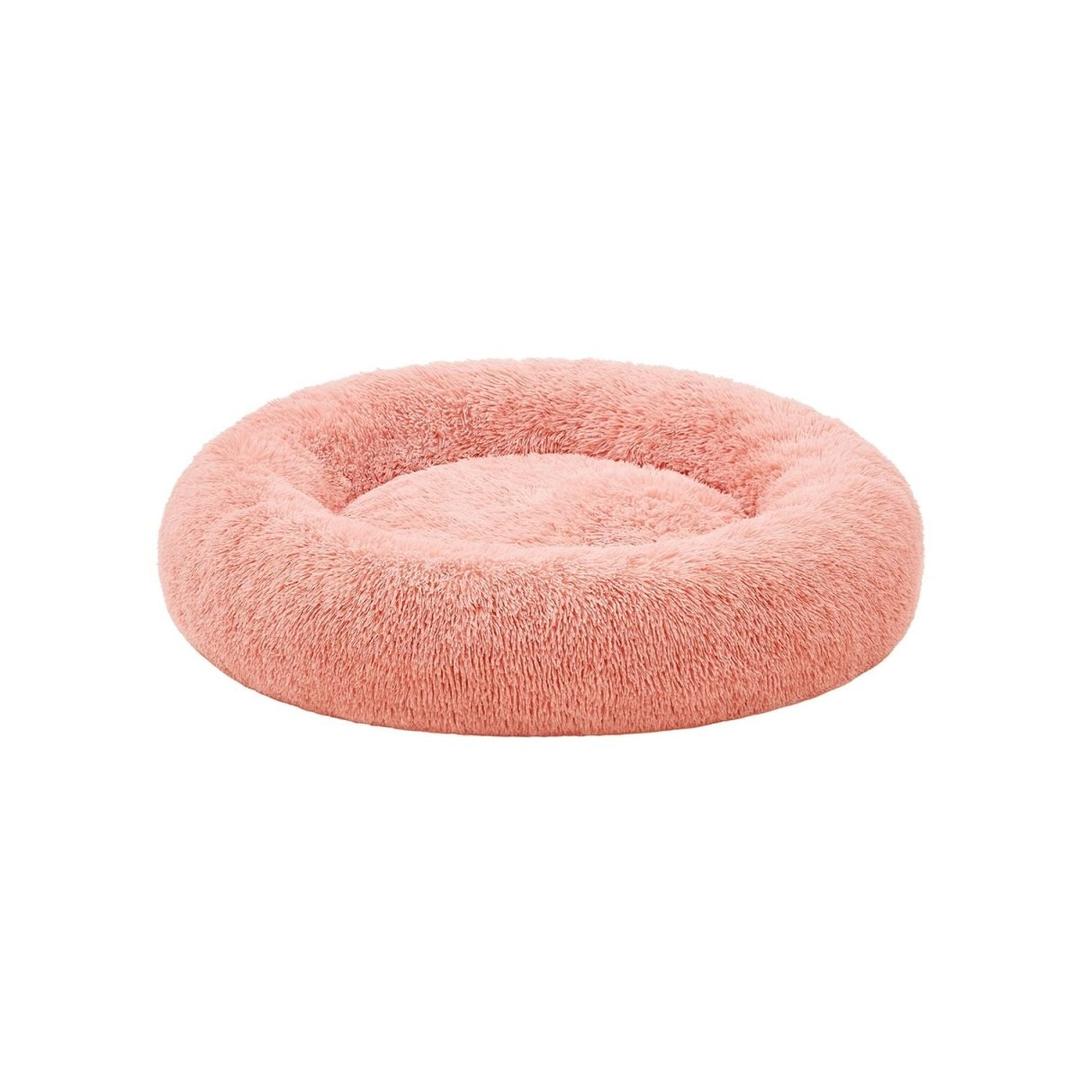 Donut hondenmand met memory foam – extra zacht pluche – afneembare vulling – antislip bodem