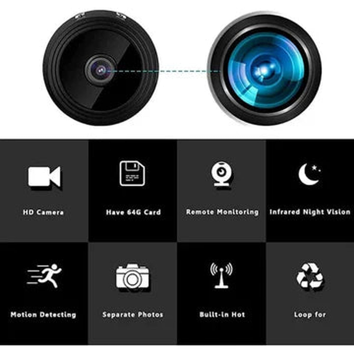 camera – van bovenaf gezien