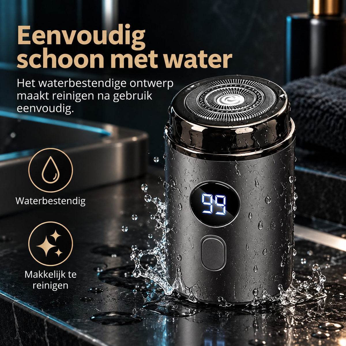 scheerapparaat – in gebruik