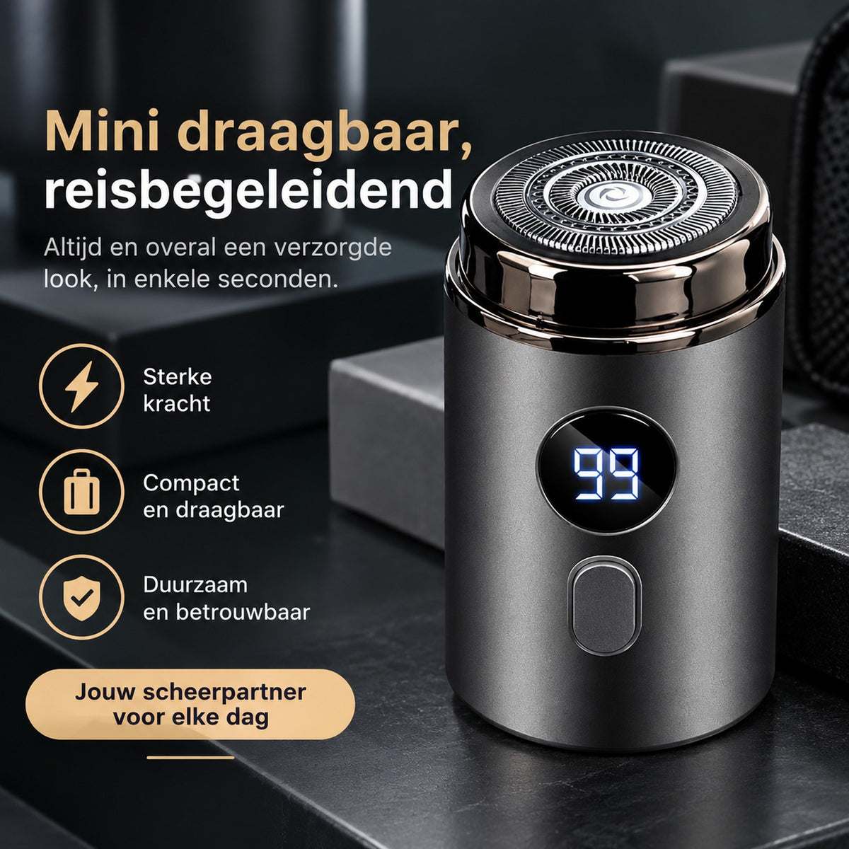 scheerapparaat – schuin van voren
