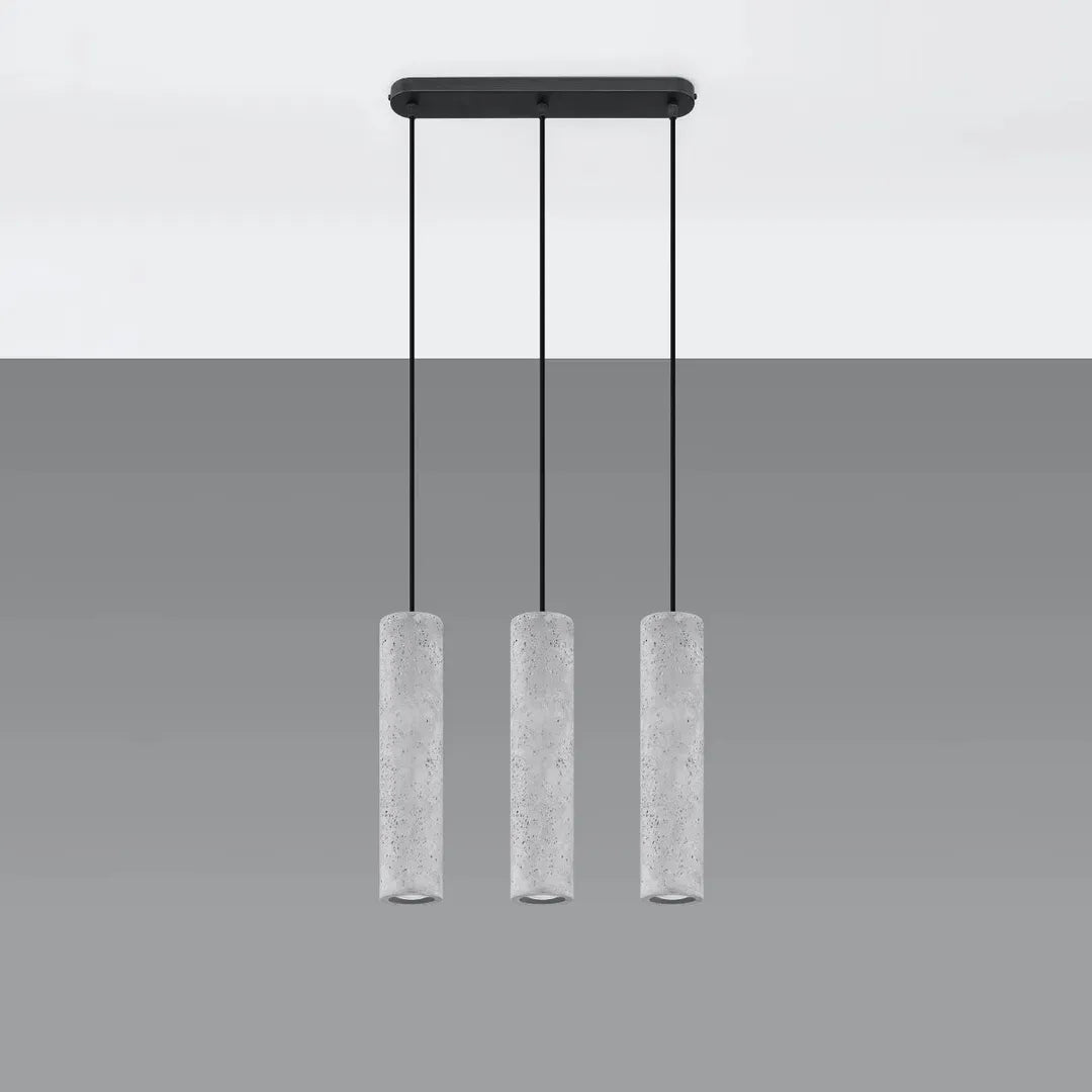 Hanglamp LUVO met 3 Lichtpunten – Moderne Plafondlamp voor Eetkamer, Keuken of Woonruimte