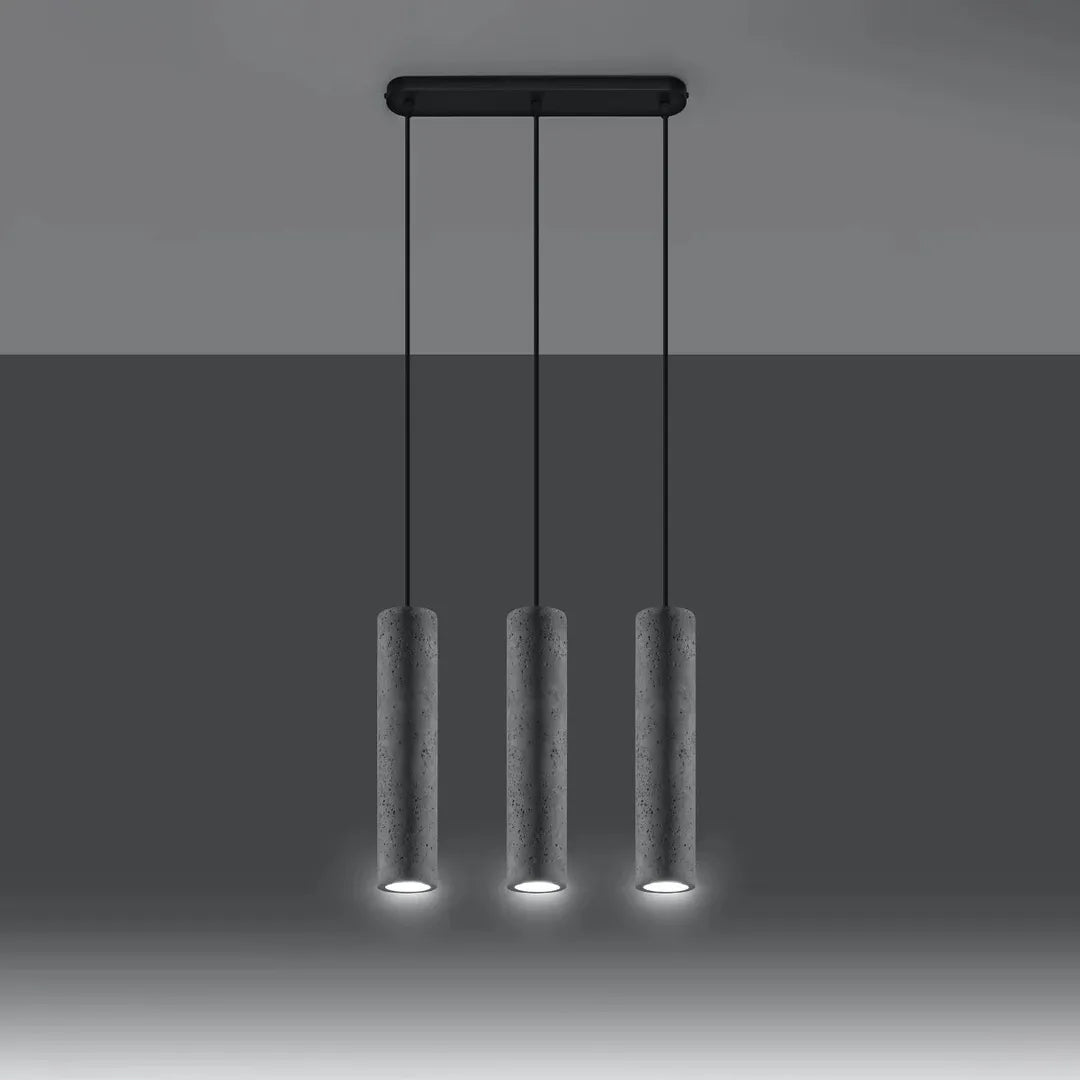 Hanglamp LUVO met 3 Lichtpunten – Moderne Plafondlamp voor Eetkamer, Keuken of Woonruimte