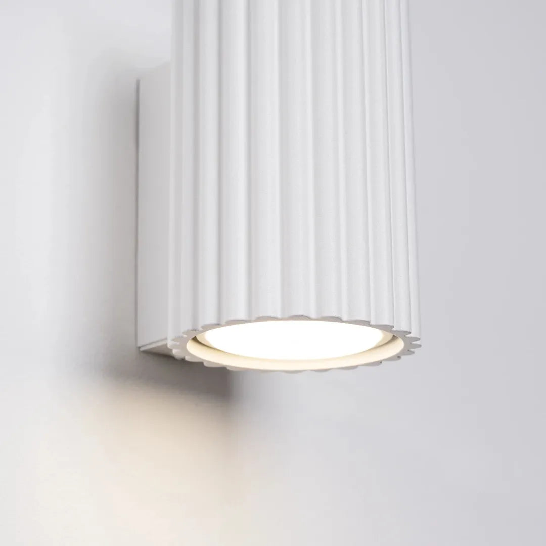 Witte Wandlamp KARBON 10 – Moderne Muurlamp voor Woonkamer, Slaapkamer of Hal