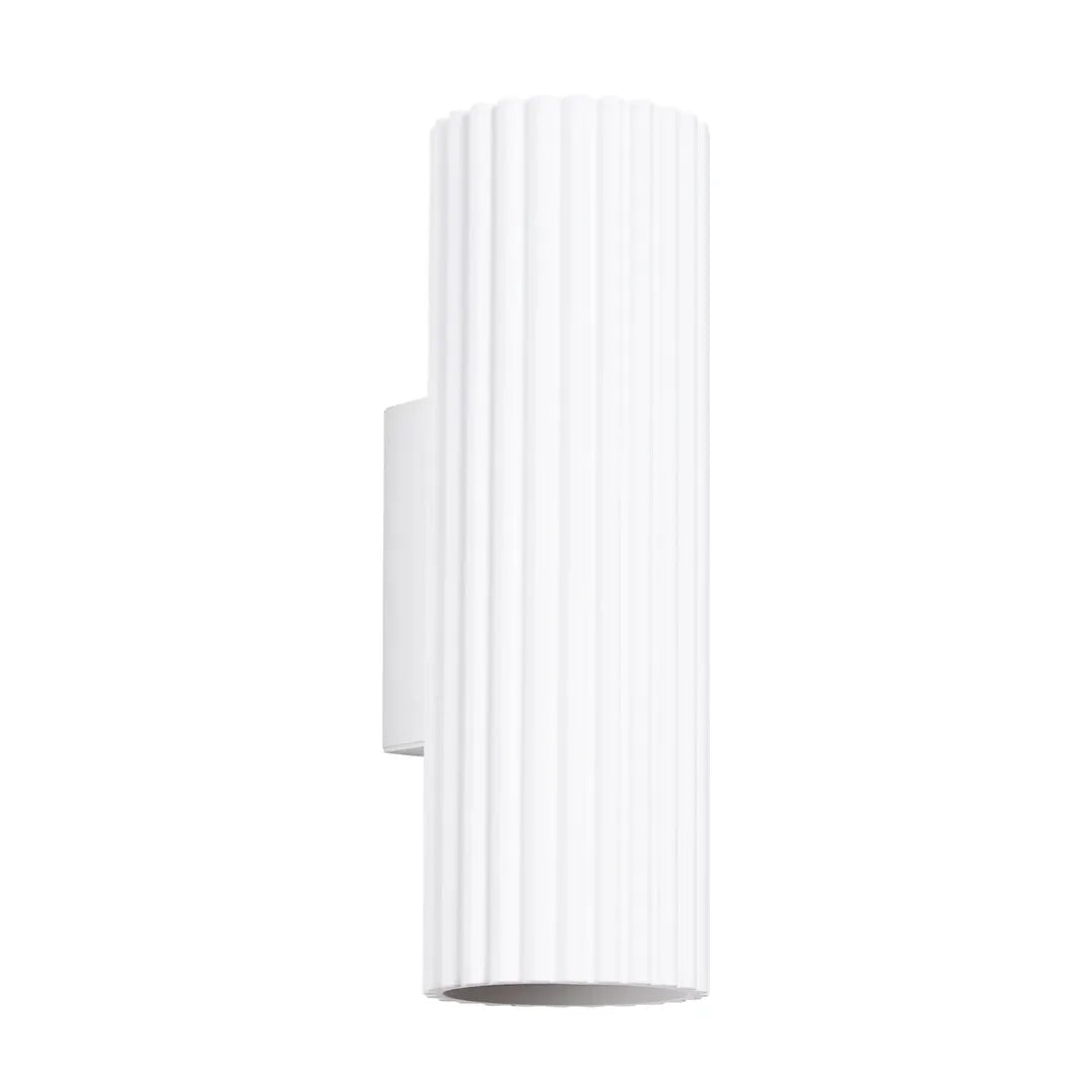 Witte Wandlamp KARBON 20 – Moderne Muurlamp voor Woonkamer, Slaapkamer of Hal