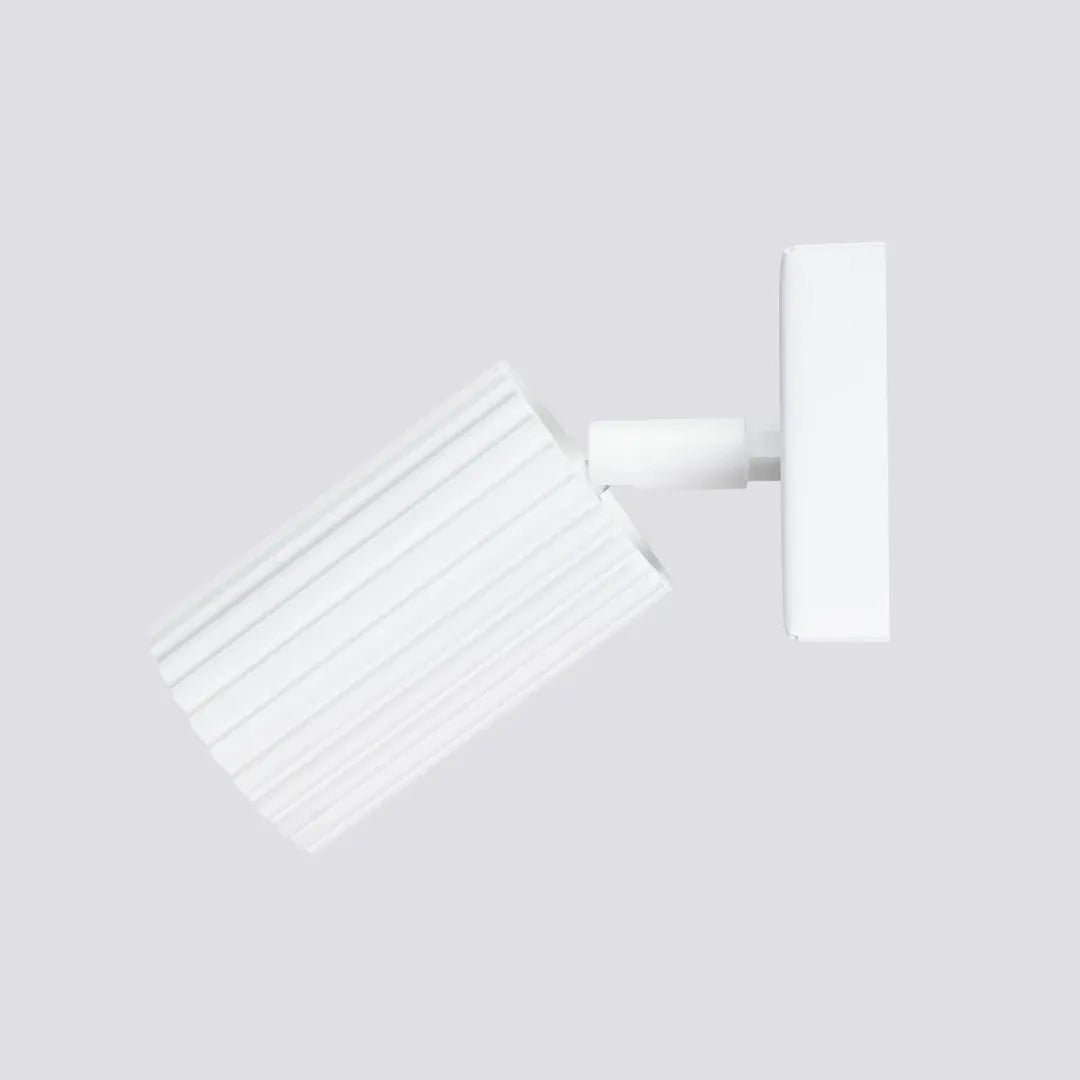 Witte Wandlamp KARBON – Moderne Muurlamp voor Woonkamer, Slaapkamer of Hal