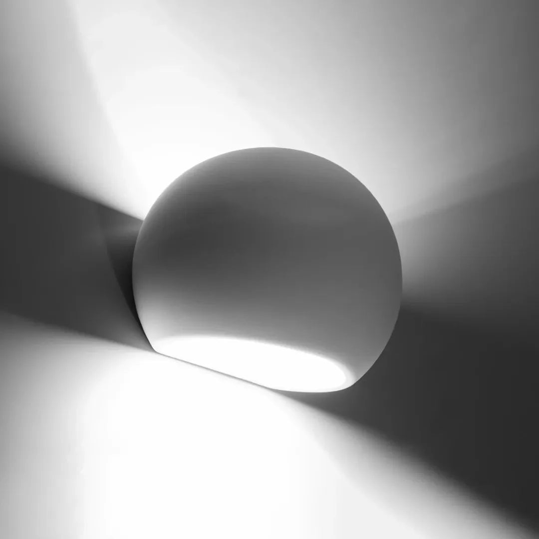 Keramische Wandlamp GLOBE – Moderne Ronde Muurlamp voor Woonkamer, Hal of Slaapkamer