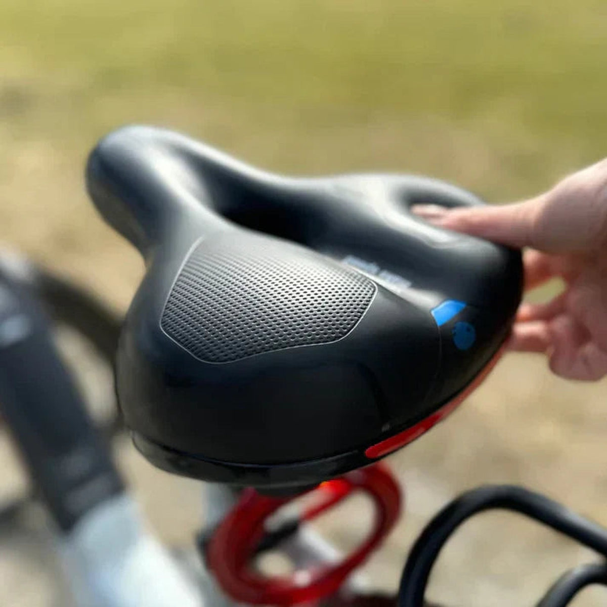 fietszadel – achteraanzicht