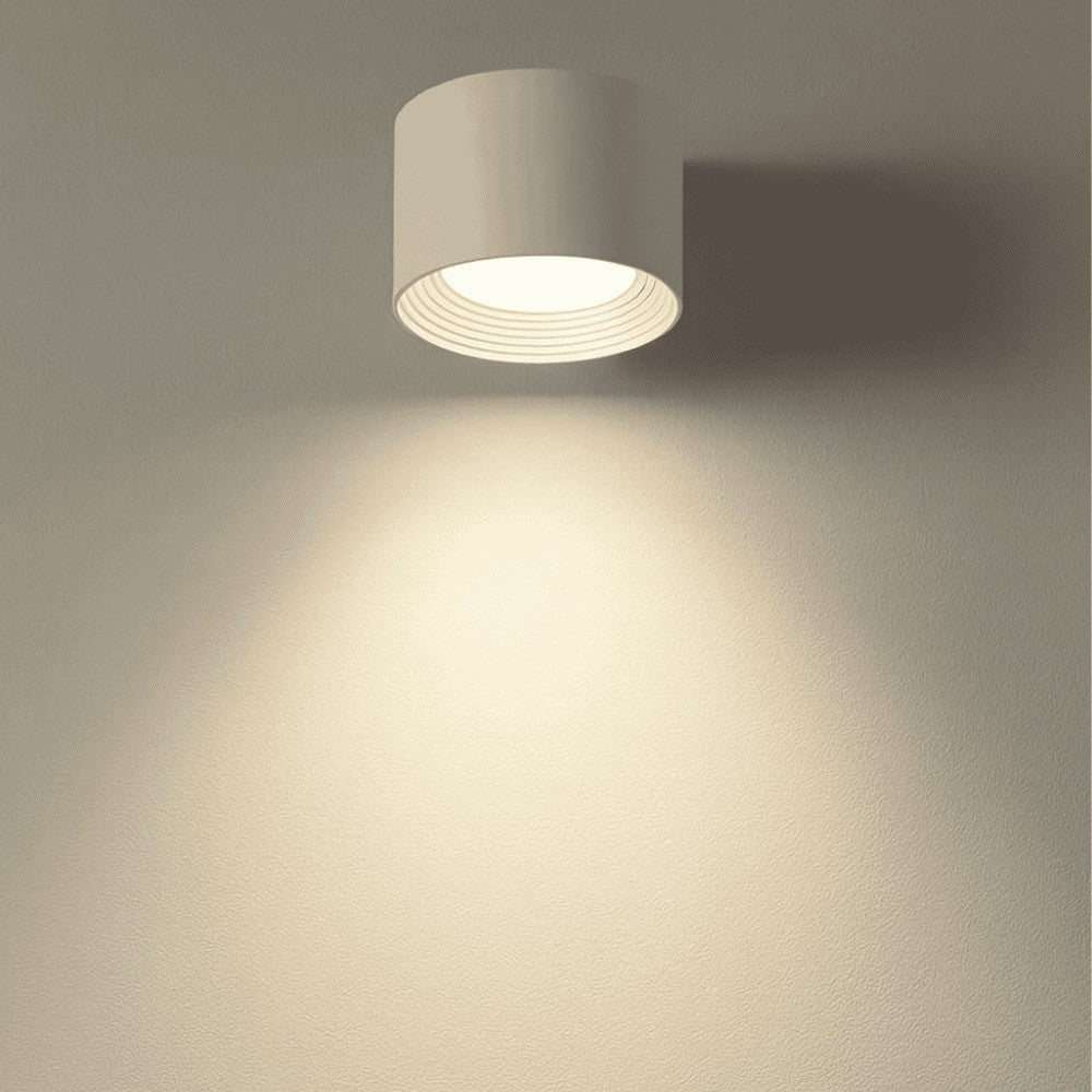 Ervald wandlamp van abs – zijaanzicht