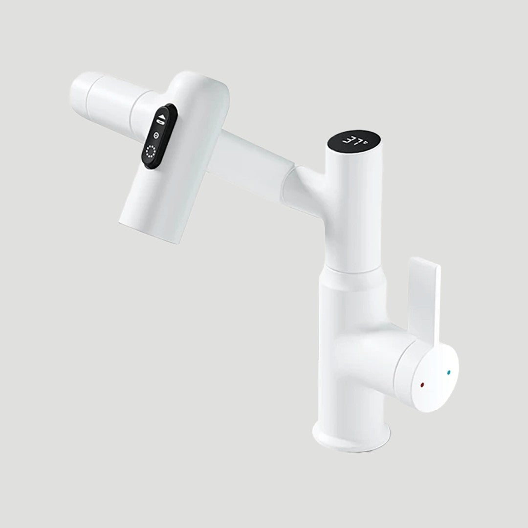 Fenrik keukenkraan van roestvrij staal with chrome-plated surface – sfeerbeeld in huis