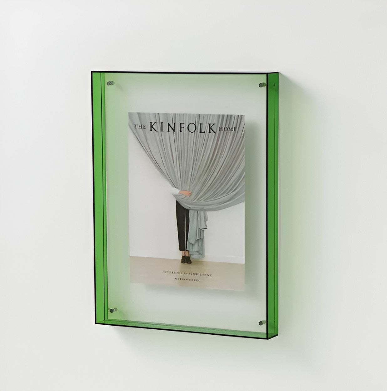 Ferro fotolijst van hoogwaardig acryl – in een woonkamer