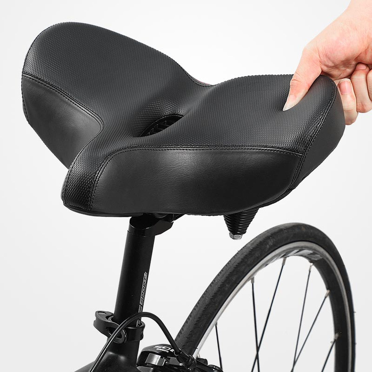 fietszadel – close-up