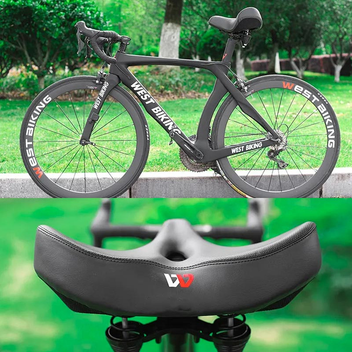 fietszadel – in gebruik