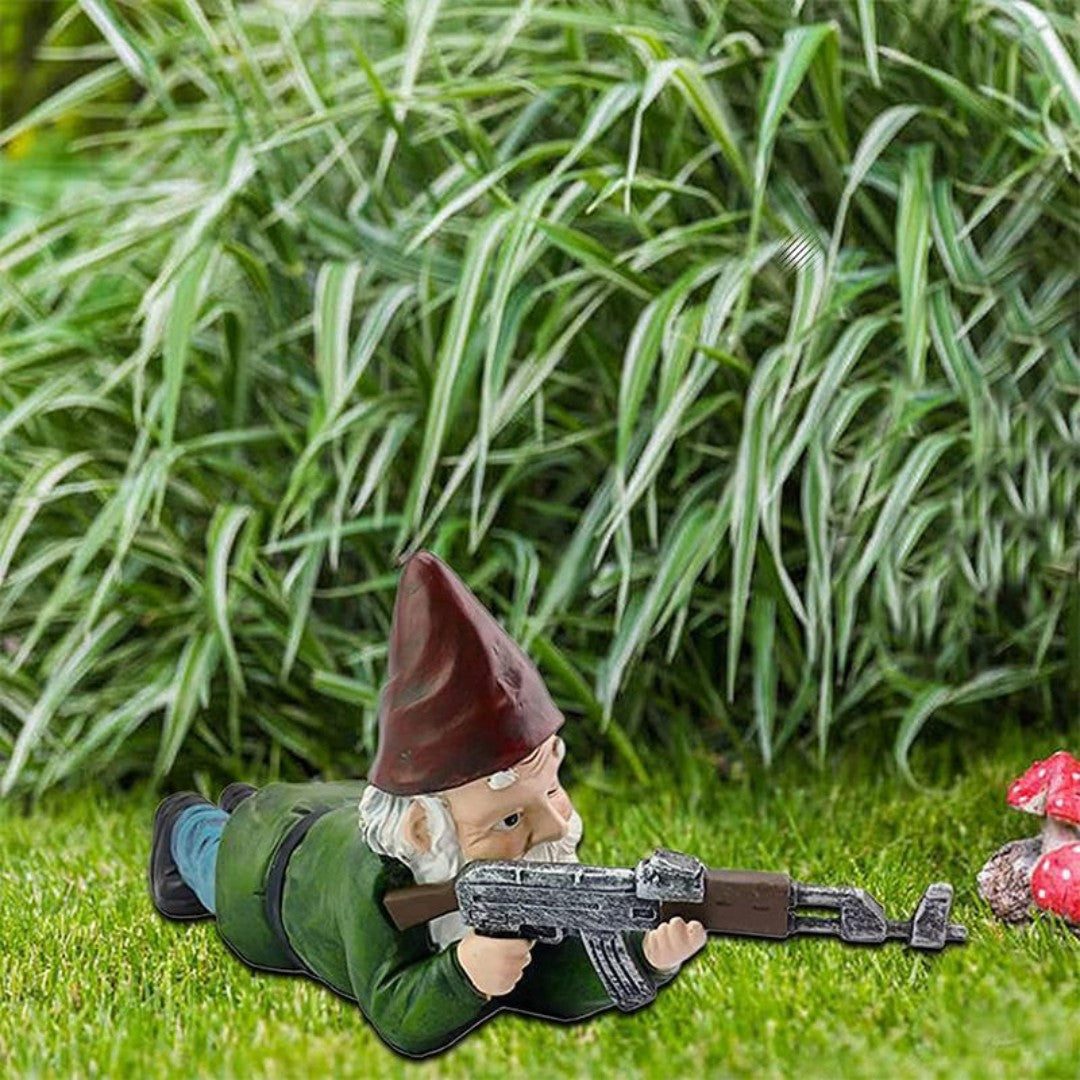 Goldra beeldje van hoogwaardig hars – in gebruik