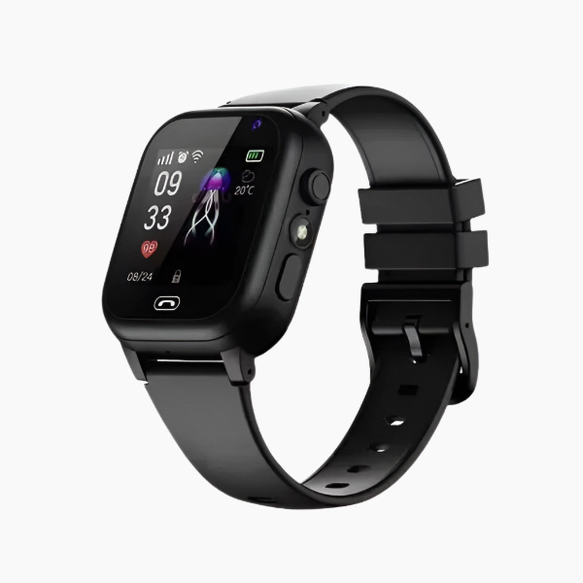 smartwatch in blauw – vooraanzicht