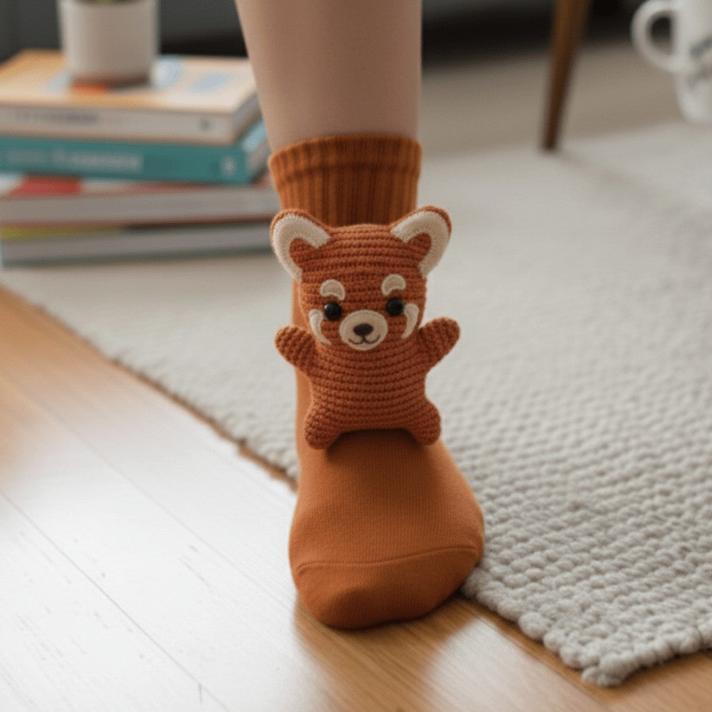 Haloora product van soft plush/microvezel, ademend lining – sfeerbeeld in huis