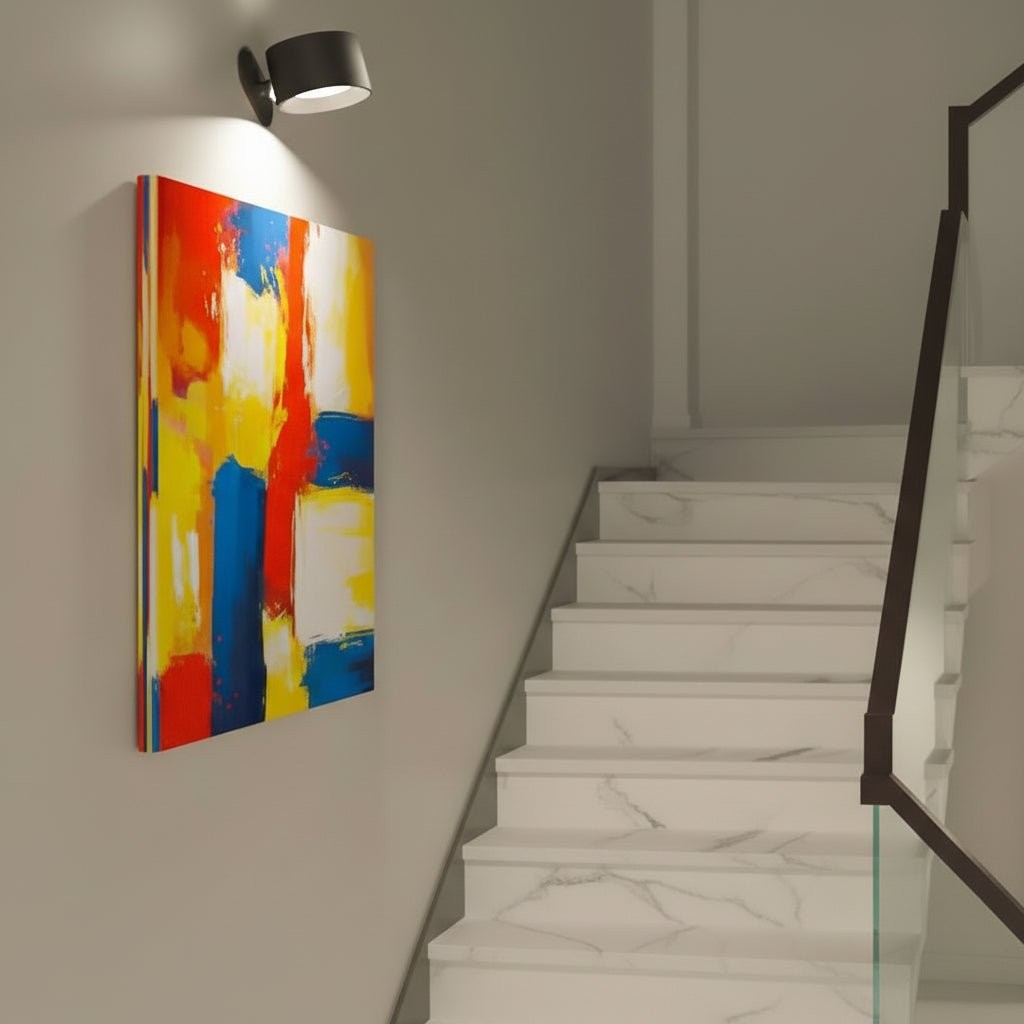 Jomar wandlamp – in een woonkamer
