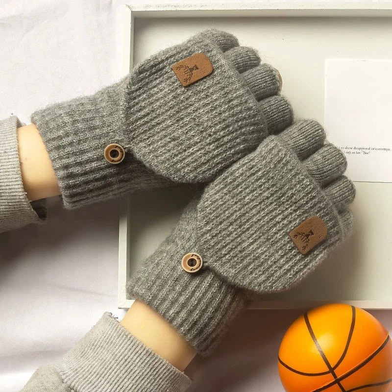 Juleholm product van acryl knit mix – van bovenaf gezien