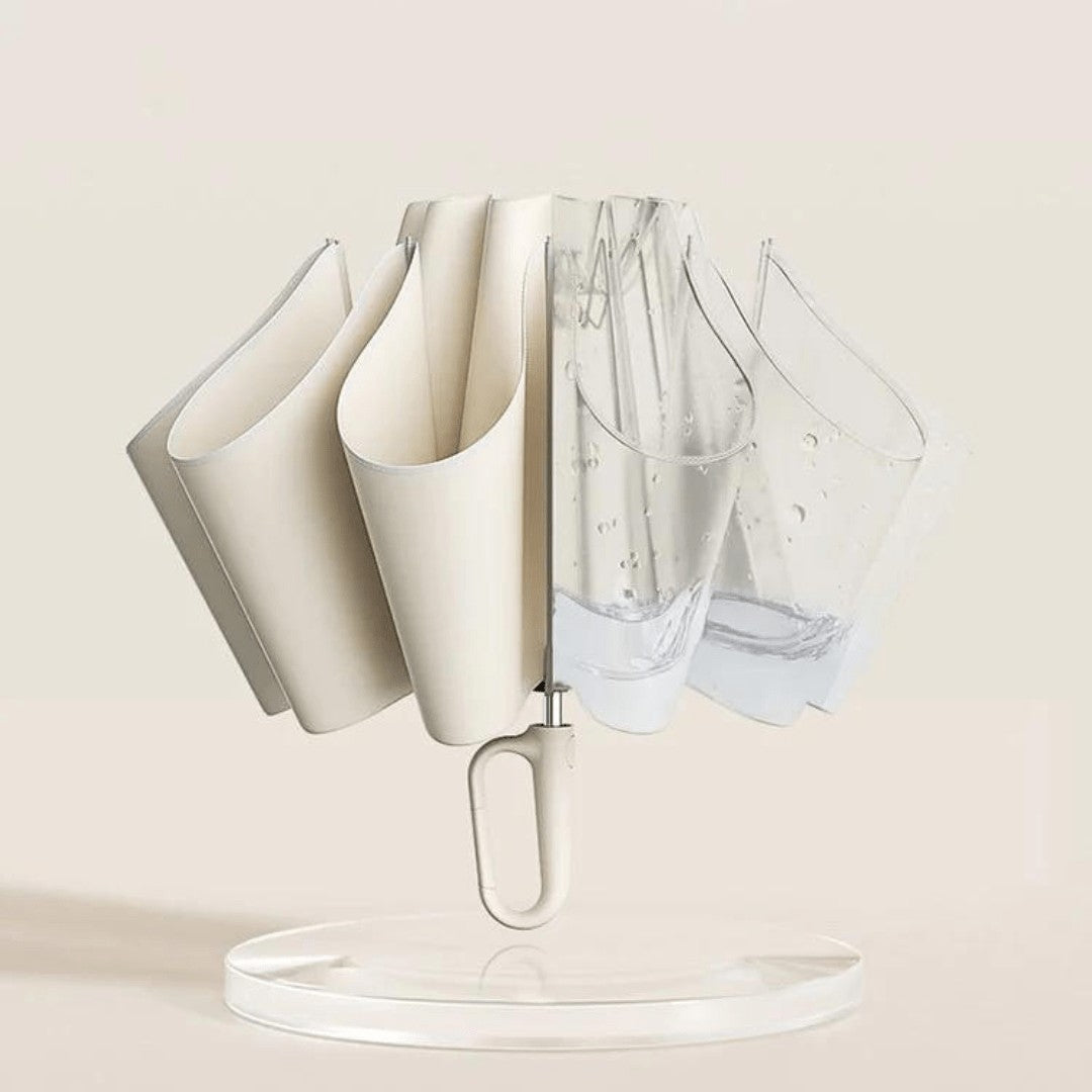 Julentra product in zwart van high-density, waterdicht canopy fabric – detailfoto van de afwerking