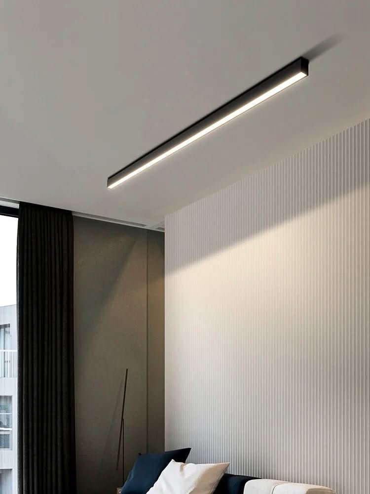 Kalora plafondlamp van aluminium en acryl glas – sfeerbeeld in huis