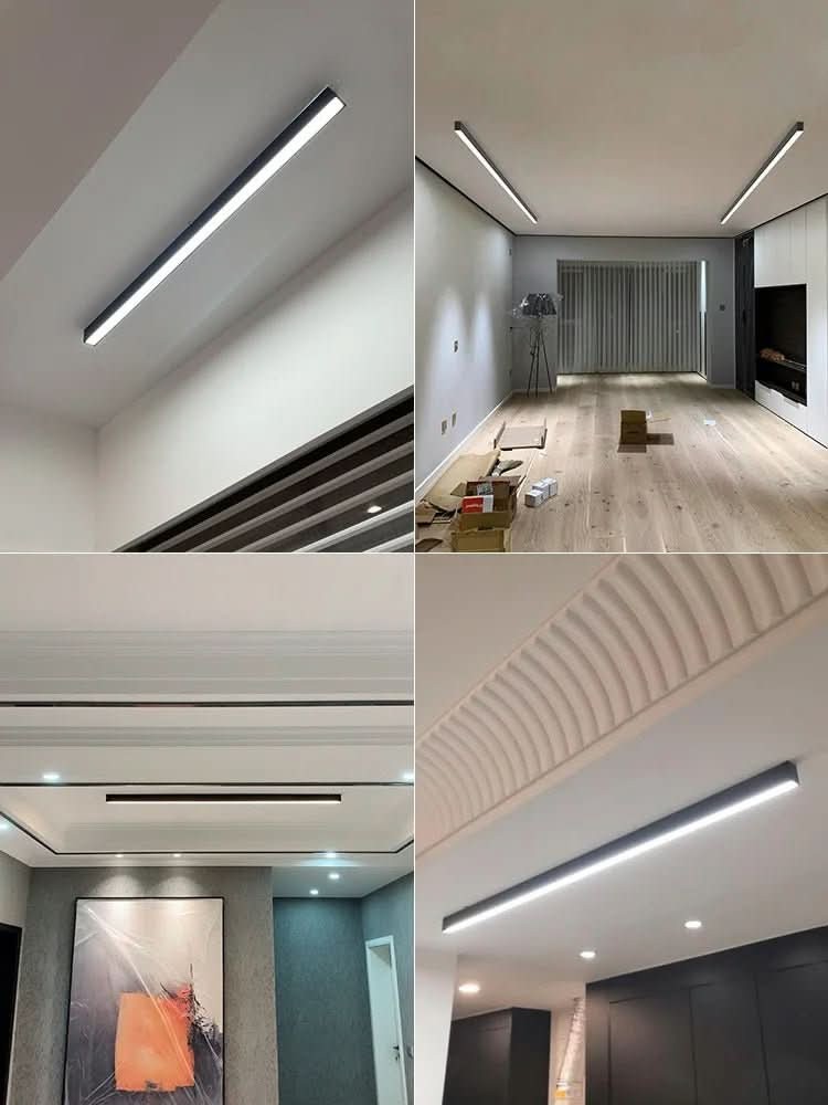 Kalora plafondlamp van aluminium en acryl glas – van bovenaf gezien