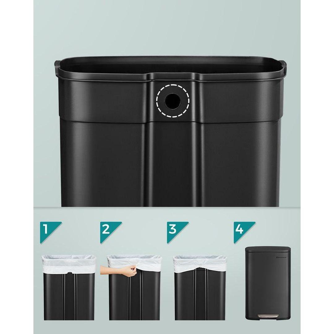 Pedaalemmer – 50 liter – prullenbak