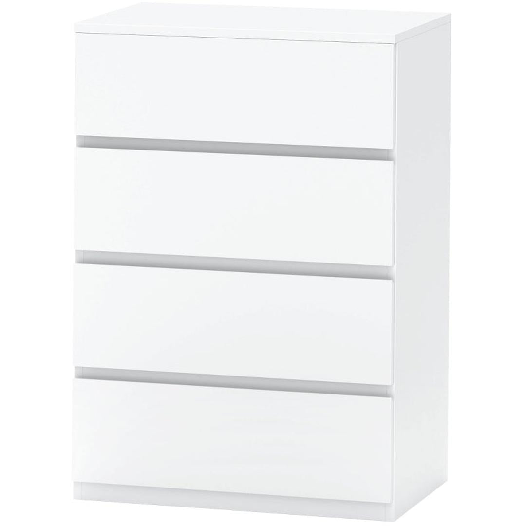 Ladekast met 5 Lades – Opbergkast van Hout – 55 × 34 × 100 cm – Wit