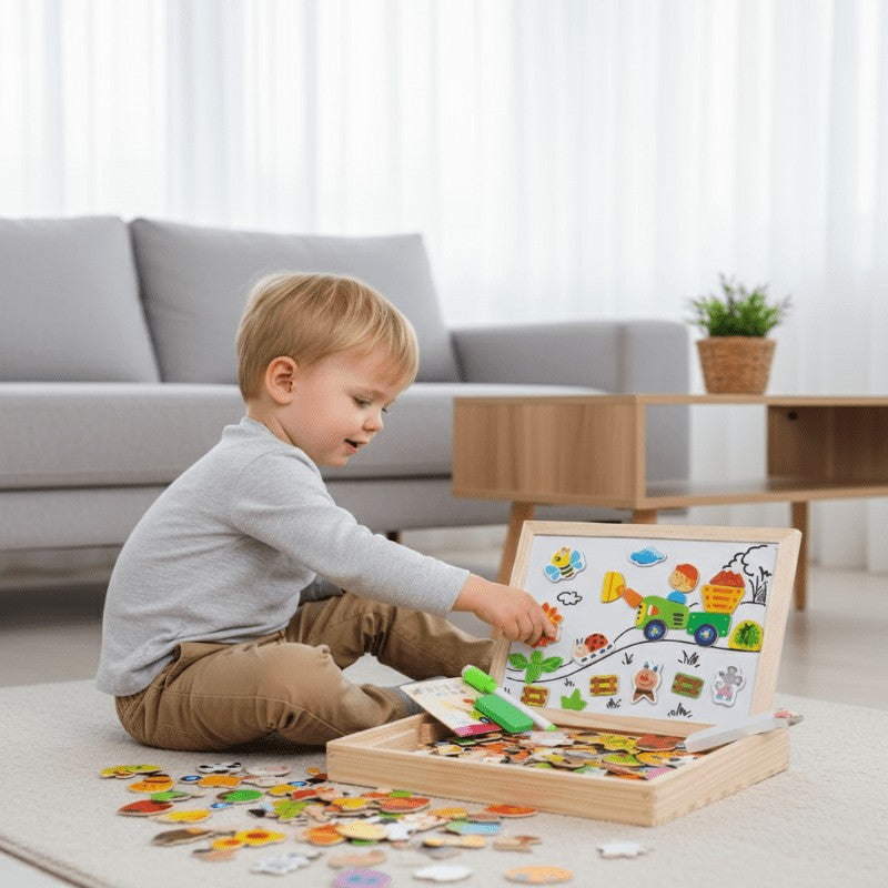 Nord2447 product in animals van hout – vooraanzicht