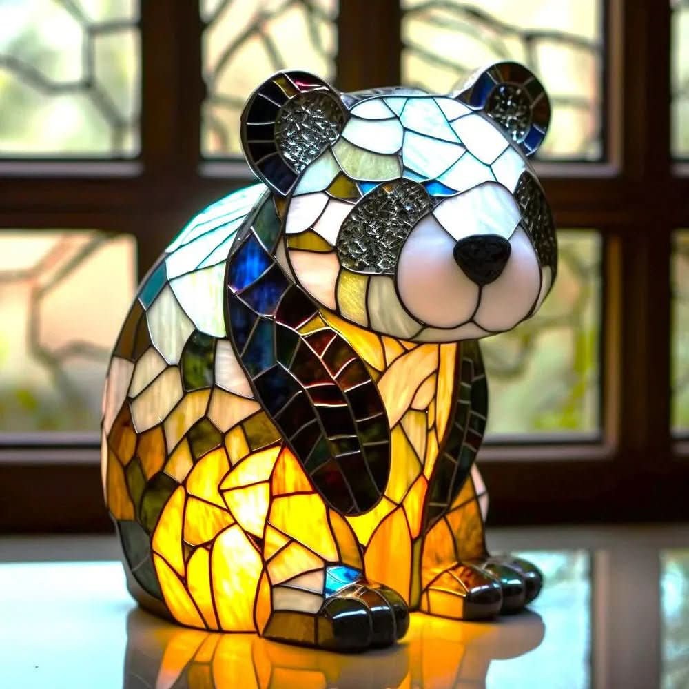 Nord2785 lamp van glas with metaal or polyresin base for duurzaam stability – in een woonkamer