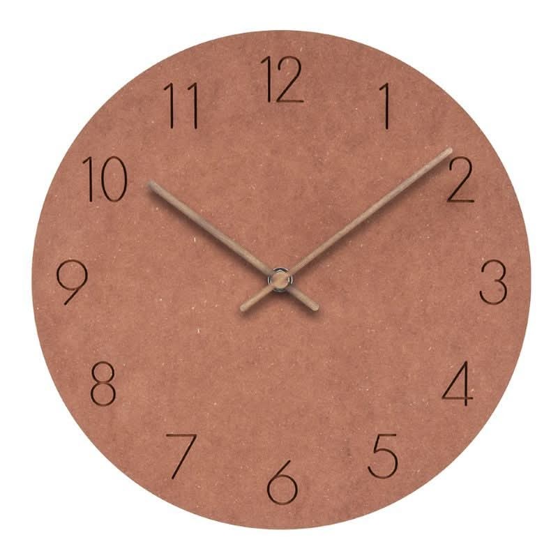 Nord4532 product van non-toxic mdf board + walnut hout hands – van bovenaf gezien