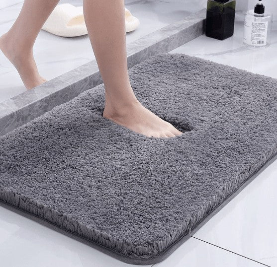 Nord4842 badmat van high-pile microvezel (super dense) with antislip rubber backing – in gebruik