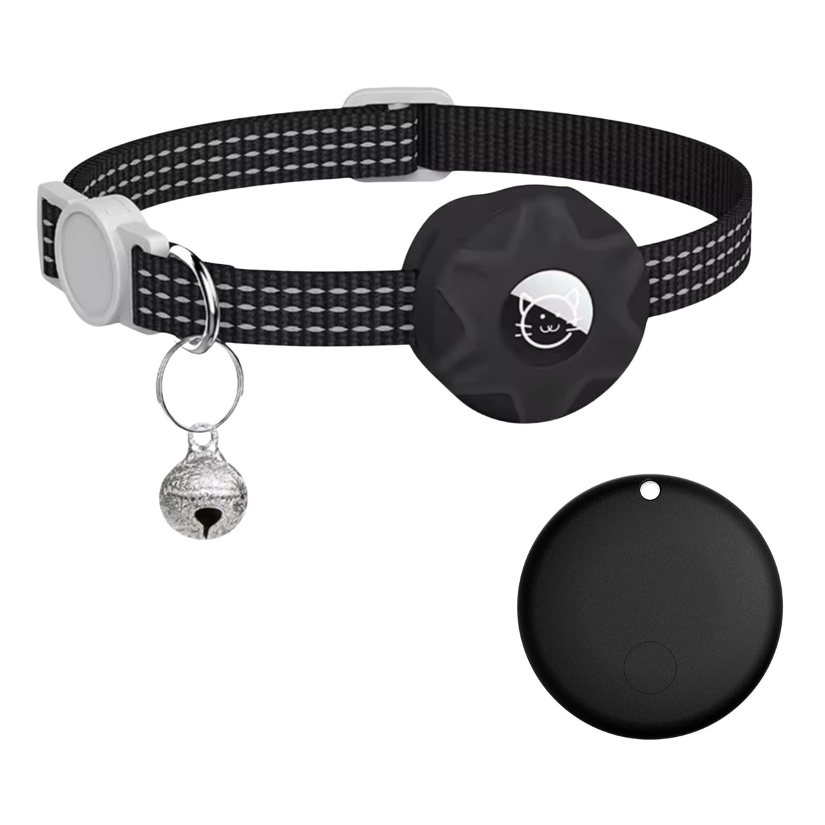 Nord4860 gps-tracker van polyester band, kunststof behuizing (waterdicht en schokbestendig) – in een woonkamer (14)
