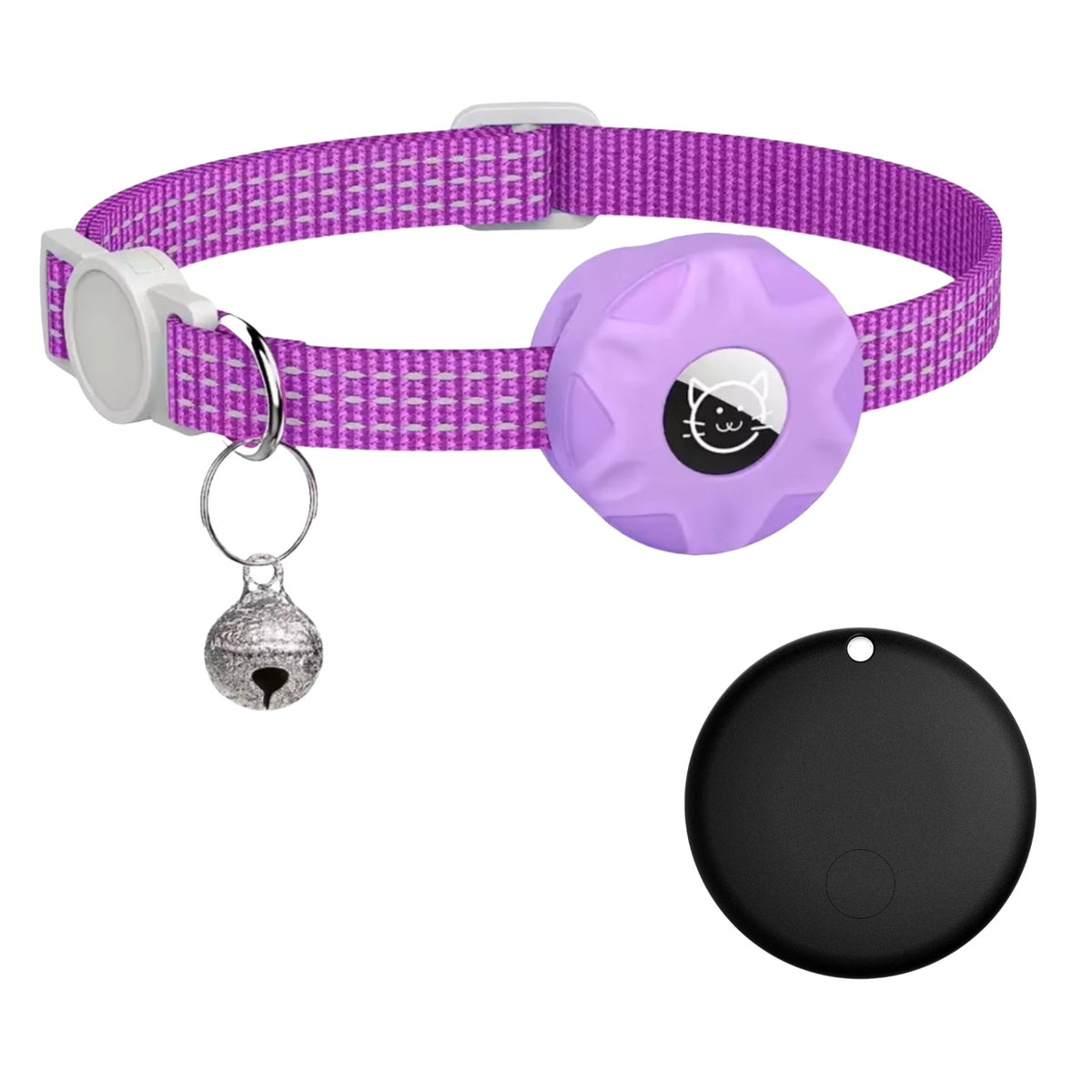 Nord4860 gps-tracker van polyester band, kunststof behuizing (waterdicht en schokbestendig) – van bovenaf gezien (20)