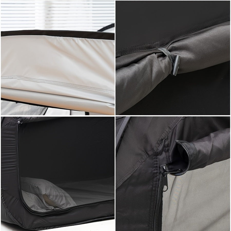 Nord5405 product van waterafstotende polyester stof – detail van de rand