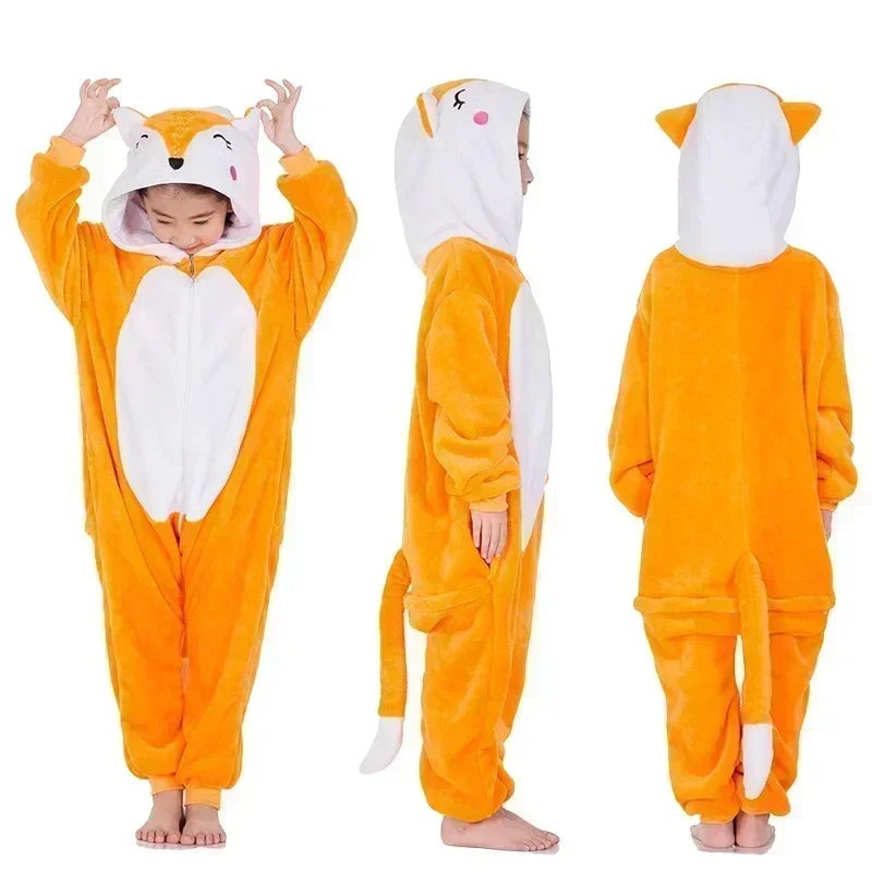 Nord6238 pyjamaset van fleece – zijaanzicht