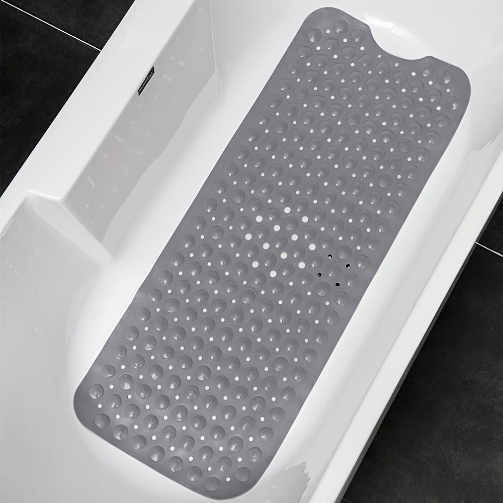 Nord6822 badmat in zwart van pvc – sfeerbeeld in huis