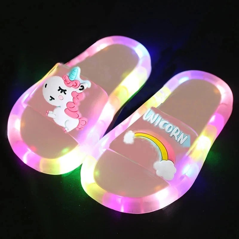 Nord6955 pantoffel in roze van rubber, kunststof – vooraanzicht