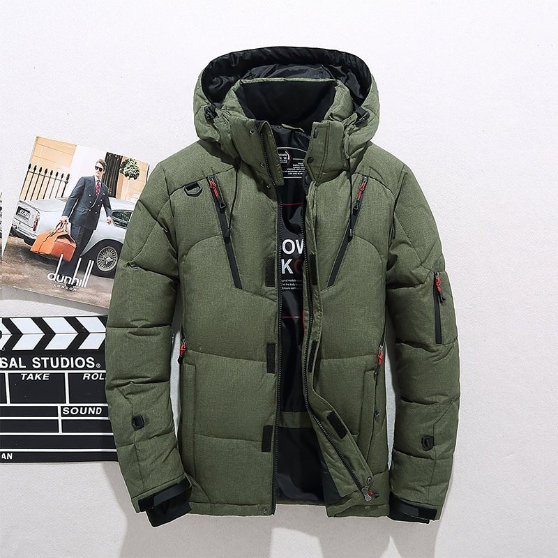 Nord763 jas van polyester outer layer + thermal inner lining – close-up van het materiaal
