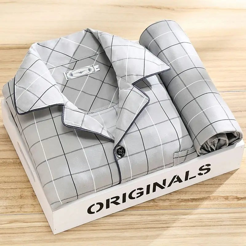 Nord7959 pyjamaset – close-up van het materiaal