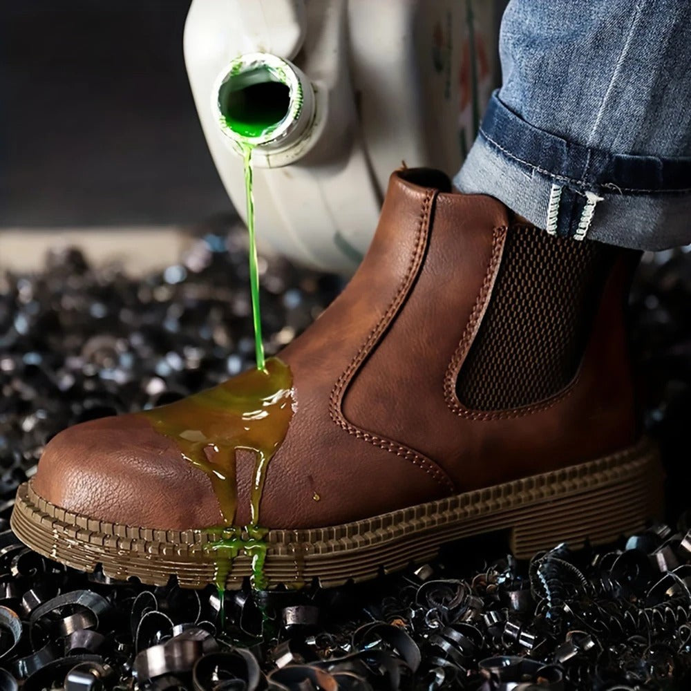 Nord8019 schoen van rubber – van bovenaf gezien