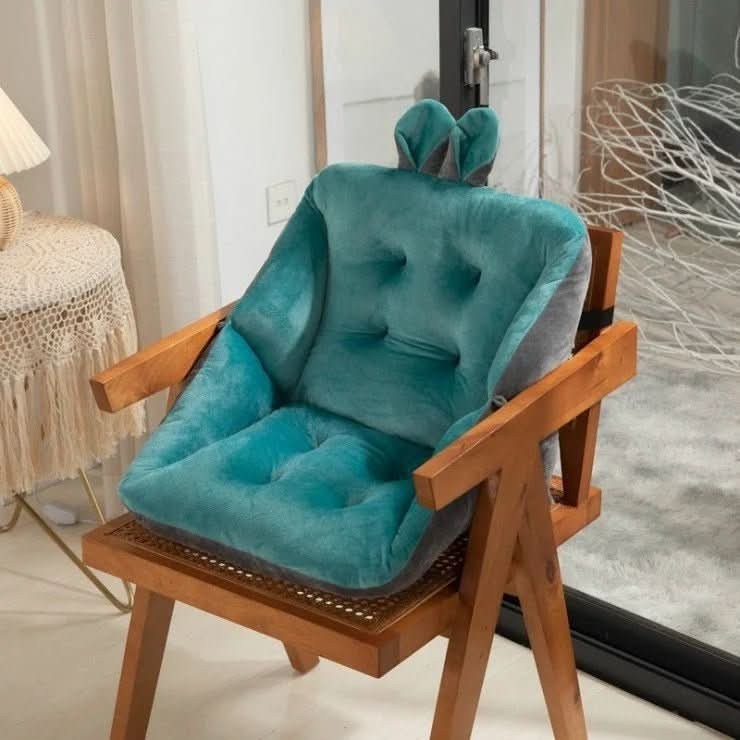 Nord8728 sierkussen in blauw van polyester / katoen – vooraanzicht