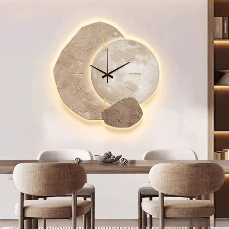 Nord9134 wandklok van high-quality material – sfeerbeeld in huis