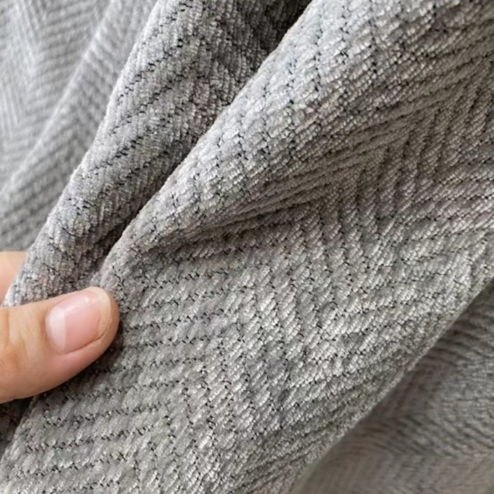 Nordal plaid – close-up van het materiaal
