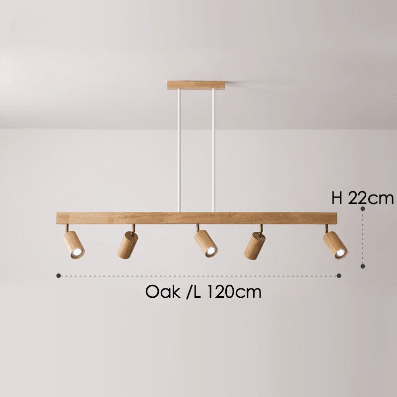 Odina plafondlamp van massief hout – sfeerbeeld in huis (17)