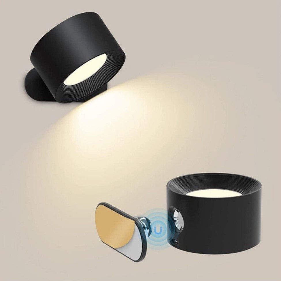 Ombra wandlamp van abs/pc-kunststof – close-up van het materiaal