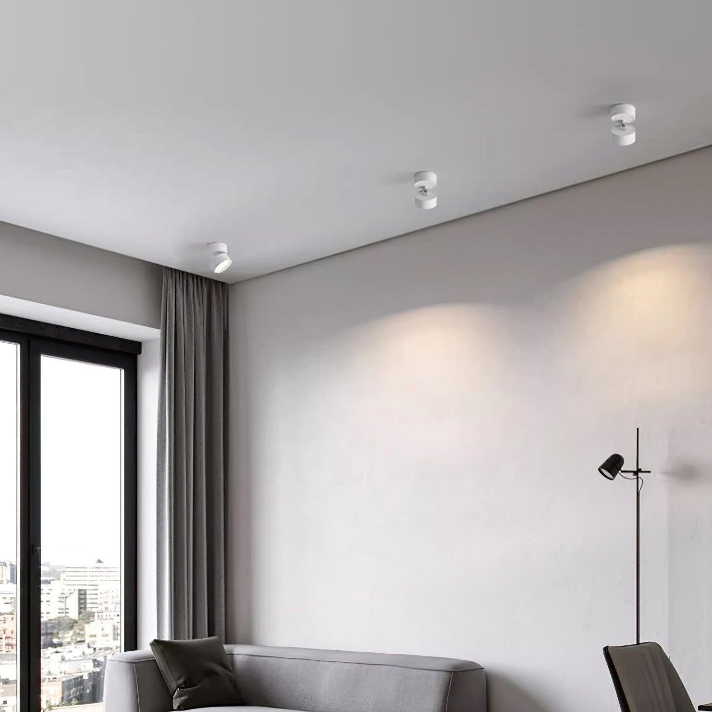 Oslund spot van aluminium – close-up van het materiaal