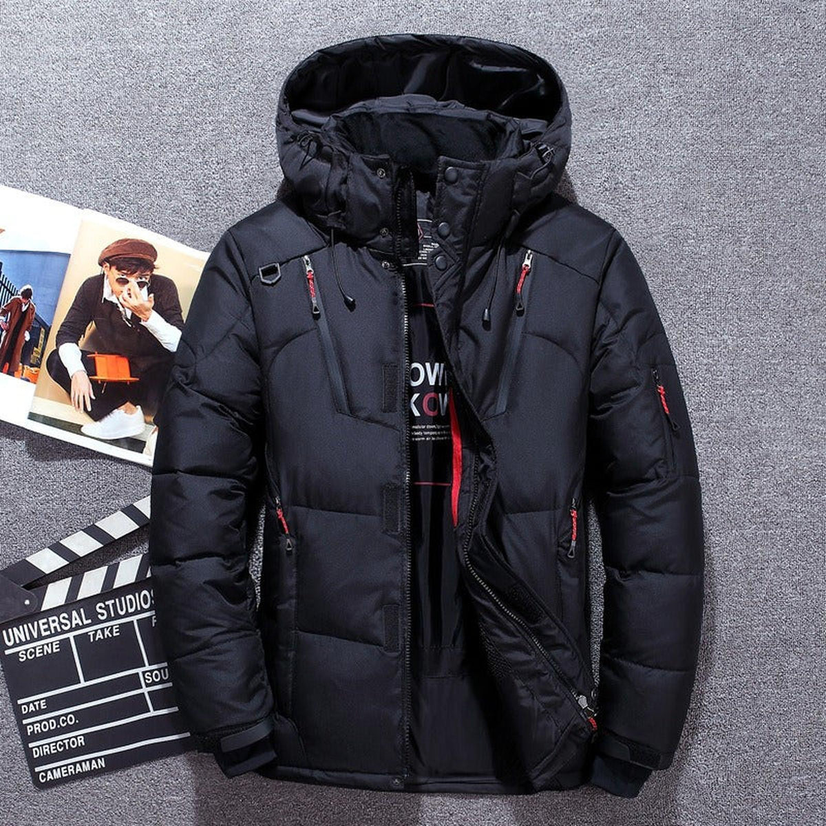 parka – detail van de rand