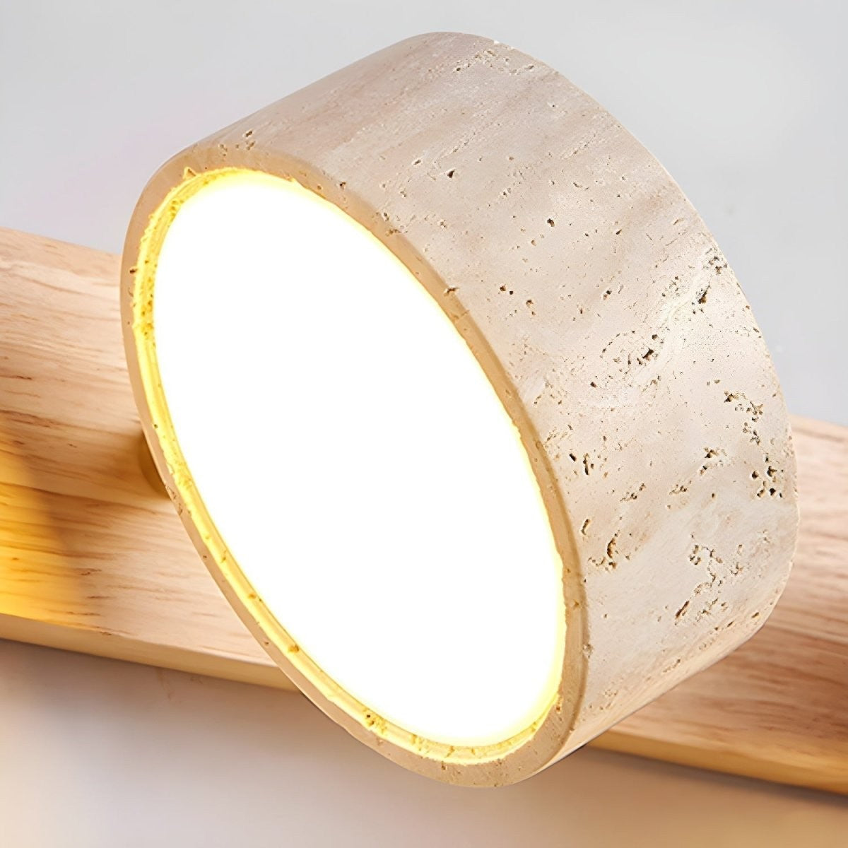 Ravstad wandlamp – van bovenaf gezien