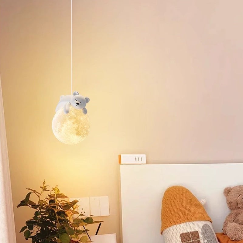 Salvik hanglamp van hardware, resin – met de meegeleverde onderdelen