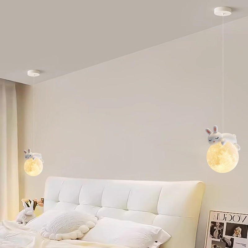Salvik hanglamp van hardware, resin – in een woonkamer (14)